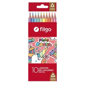 color pinto x 10 und. largo pastel filgo